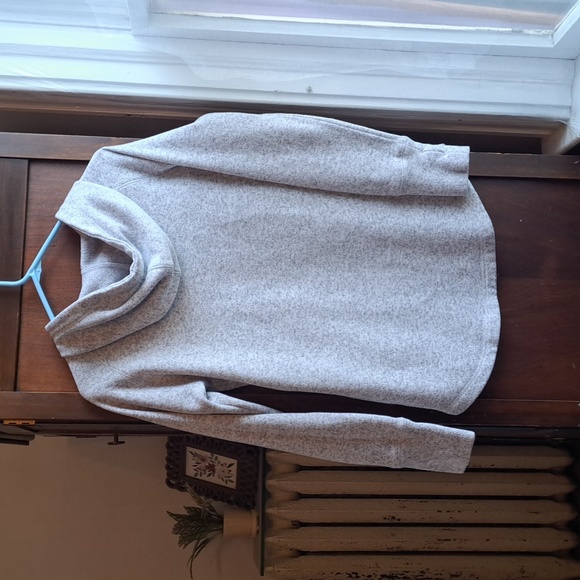 J. America size L woman's Lambeau Field speckled grey hooded sweatshirt - Picture 5 of 5